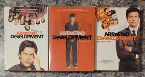 Arrested Development Season 1-3 DVD 1,2,3 NEVER TRUST STOCK PHOTOS - Picture 1 of 8