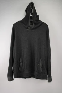 Banana Republic Mens Charcoal Gray Pullover Hoodie Size L - Picture 1 of 3