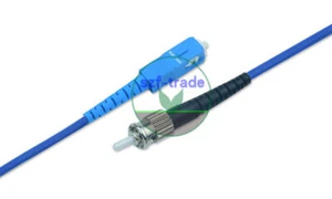 30M Armored Cable Fiber Patch Cord SC to ST SM 9/125 3.0mm Single Core Simplex - Afbeelding 1 van 1