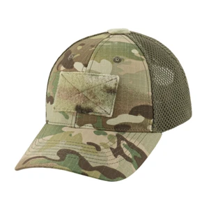 Tactical Rip-Stop Baseball Cap – Panels for Patches, Adjustable Fit - Picture 1 of 4