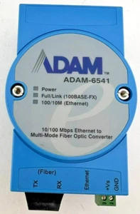 ADAM-6541 10/100 Mbps Ethernet zu Multimode Glasfaser Konverter - Bild 1 von 4