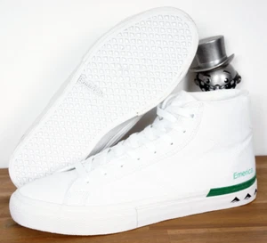 Emerica Skateboard Footwear Skate Zapatos Omen Hi White Green Canvas 9/42 - Imagen 1 de 1