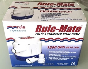Rule-Mate 1500 GPH Fully Automated Bilge Pump 12Volt Model RM1500A - Picture 1 of 4