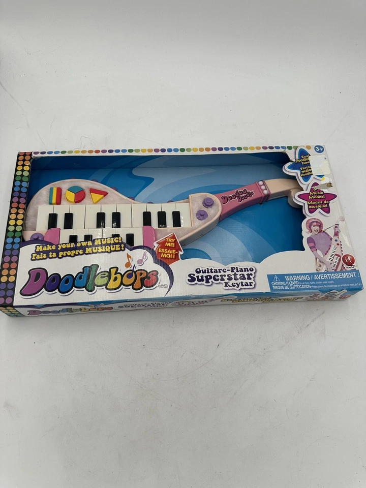 Doodlebops Pink Guitar Superstar Keytar & Music Modes