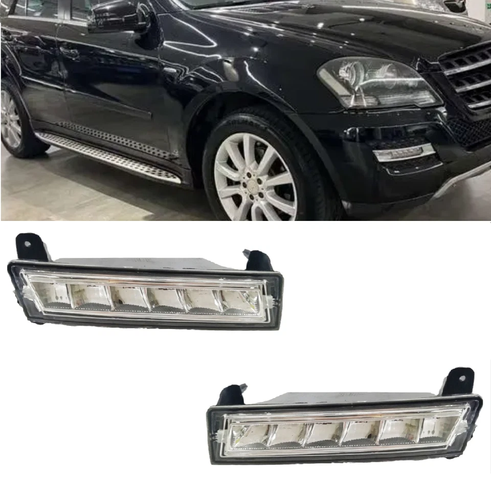 Противотуманные фары переднего бампера подходят для Mercedes Benz ML164 ML350 ML400 ML450 ML500 - Изображение 1 из 4