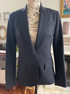 Theory Blazer Donna Nero 0 Lana Tuta Professionale Carriera Ufficio Formale - Foto 1 di 10