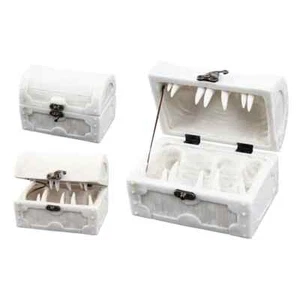 Caja de almacenamiento de dados de cofre imitador forjado sin pintar - Imagen 1 de 1
