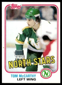 1981-82 Topps Tom McCarthy Minnesota North Stars #W108 - Bild 1 von 2