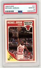 1989 Fleer #21 Michael Jordan PSA 10 Gem Mint