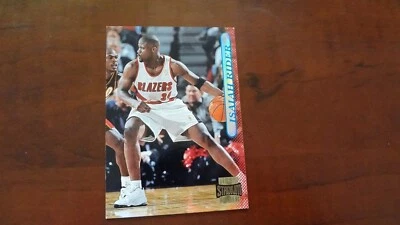 1996-97 TOPPSS TADIUM CLUB # 122 ISAIAH RIDER BASKETBALL CARD - Image 1 of 2
