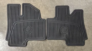 GM OEM 19172258 Front All Weather Floor Mats 2010-2016 Cadillac STX - Picture 1 of 5