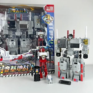 Transformation Metroplex Ko G1 Three Transformations Beast Dinobot 5 in 1 Action - Picture 1 of 6