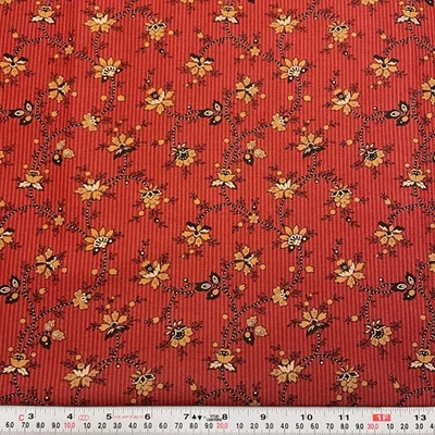 Adamstown by Jo Morton for Moda Florals & Stripes Cotton Fabric by the HALF YARD - Image 1 of 2