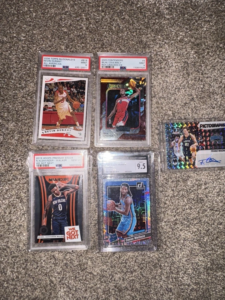 Lote de tarjetas de baloncesto Foto 1 de 2