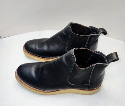 红翼鞋经典切尔西靴黑色 3444 女式 7.5 美国制造  — 第 1/4 张图片