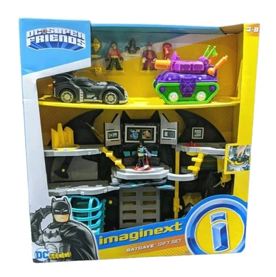 IMAGINEXT BATCAVE BATMAN Joker Tank Batmobile DC Super Friends Gift Set 3+ DGF73 - image 1 of 4