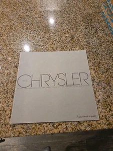 Catalogue brochure voiture ancienne Chrysler 36 pages 1972 Newport New Yorker Imperial - Photo 1/10