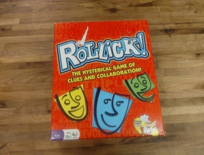 Rollick! Game Of Clues and Collaboration Charades Played In Reverse NIB - Image 1 of 4