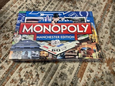 Monopoly Manchester Edition Board Game NEW AND SEALED UP HASBRO - Image 1 of 2