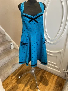 Hell Bunny Halter Neck Dress Size 2XL - Picture 1 of 9