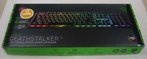 Razer RZ03-04501400-R3J1 Ultra-Thin Optical Gaming Keyboard Tested Working - Picture 1 of 9