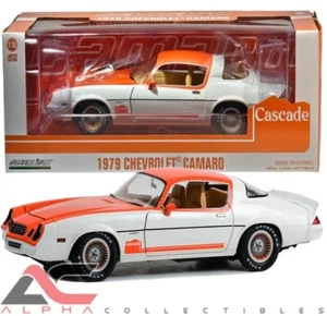 Chevrolet Camaro 1979 Greenlight 13657 1:18 (edición en cascada) naranja/blanco - Imagen 1 de 2