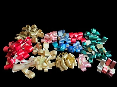 90 Plus Poli Satinado Pre Muescas Peel N Prensa Arco Hanks De Colección Regalo Navidad Decoración Foto 1 de 4