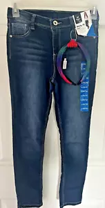 Mädchen Skinny Fit Jeans Größe L 10/12 Denim & mehrere Farben Stirnband 26W x 22L - Bild 1 von 5