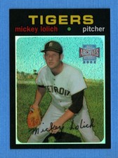 2002 Topps Archives Reserve #28 Mickey Lolich Detroit Tigers 1971