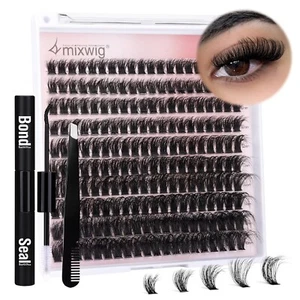 Lashes Extension Set Wimpern Extensions Wimpernverlängerung Set Thick Lash Clust - Bild 1 von 7
