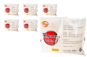 6x Fideos Konjak Shirataki a 400g/200g Fideos Banda Ancha Reducida en Calorías - Imagen 1 de 2