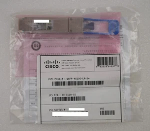 Cisco 10-3118-02 QSFP-4X10G-LR-S 4x10GBASE-LR 1310nm 10km SMF QSFP Module *NEW* - Picture 1 of 2