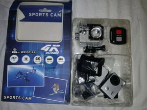PRO CAM SPORTS ACTION CAMERA 4K WIFI ULTRA HD 16MP VIDEOCAMERA TELECOMANDO MOTO - Foto 1 di 1