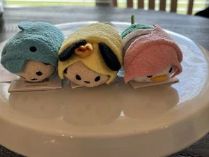 NUEVO Auténtico Parques Disney MINNIE MICKEY MARGARITA Verano Vida Marina Sirena Tsum Tsum - Imagen 1 de 2