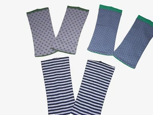 Restposten!3 Set, Kinder-Armstulpen, Wendestulpen aus BW-Jersey NEU! - Bild 1 von 5