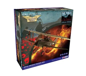 Biplano Corgi SE5a - RAF n. 74 mq - maggiore Keith Logan Caldwell AA37711 - Foto 1 di 4