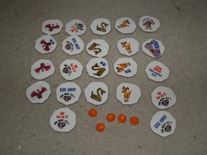 1994 Milton Bradley ROCK JOCKS Brettspiel - nur Ersatzmarken & Steine - Bild 1 von 4