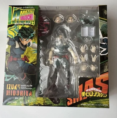 INCREÍBLE YAMAGUCHI Izuku Midoriya Figura My Hero Academia Revoltech Figura Como Nueva Foto 1 de 4