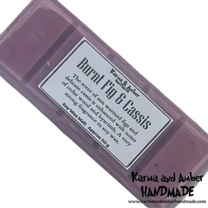 -Burnt Fig & Cassis- Snap Bar Wax Melts, Highly Scented, Soy Wax - Picture 1 of 2