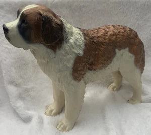 Vintage North Light 1988 "Saint Bernard" Resin Hund Figur von Godfrey - Bild 1 von 10