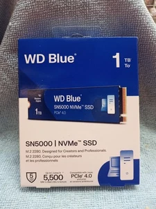 Western Digital 1TB WD Blue SN5000 NVMe Internal SSD - WDS100T4B0E-00CNZ0 - Picture 1 of 3