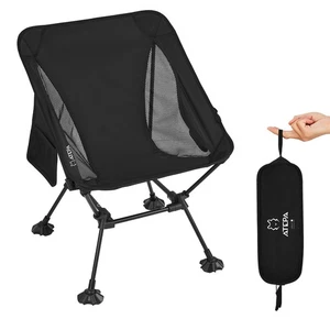 Backpacking Chair, Ultralight Folding Portable Small Camping Chairs for Adult... - Picture 1 of 9