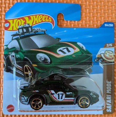 Hot Wheels Porsche 911 Rally – Safari Mode New & Sealed – Mint - Image 1 of 2