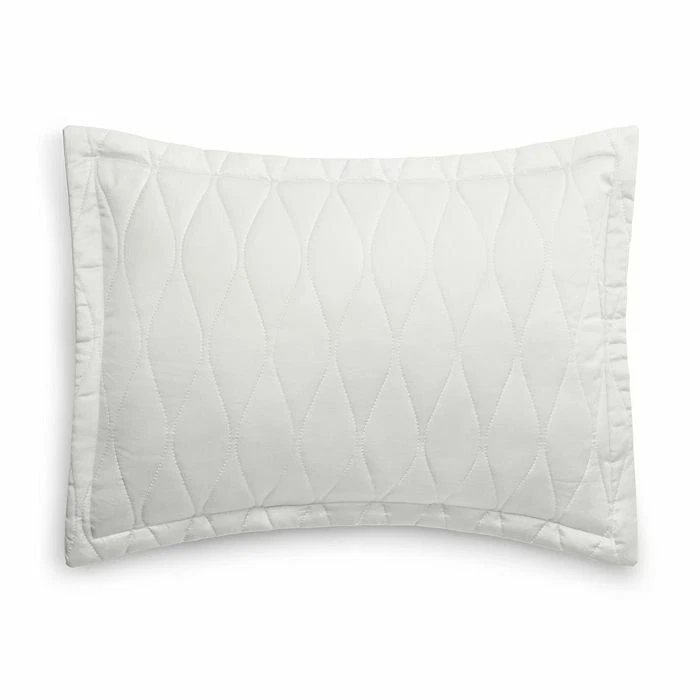 Matouk Costa 100 Cotton Matelasse 1 King Pillowsham Wedgwood Blue