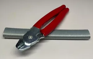Hog Ring Pliers & 100pc Galvanized Wire 5GA C24 Staples - Choice 2 Style Pliers - Picture 1 of 22