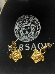 VERSACE stud small earrings head of medusa - Picture 1 of 10