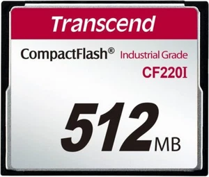 Transcend Industrial CF220I 512MB Compact Flash (TS512MCF220i) - Picture 1 of 1