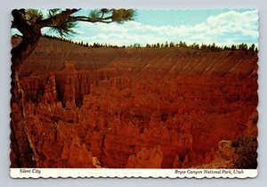 Silent City Bryce Canyon Nationalpark Utah Vintage Souvenir Postkarte Ansicht - Bild 1 von 2
