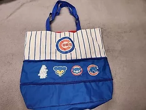 Chicago Cubs Pepsi erweiterbare Beuteltasche mit Vintage Logos & Griffen - Bild 1 von 5