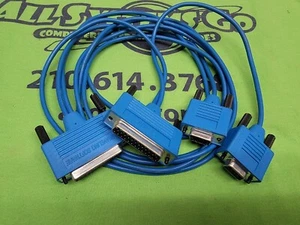 10FT SERIAL CABLE - DUAL DB25F & DB9F to DUAL DB25F & DB9F - Picture 1 of 2
